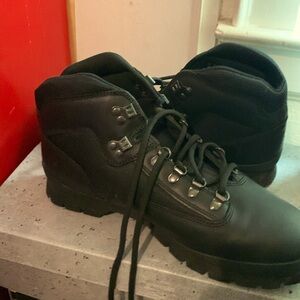 All black only been worn once in great condition with box